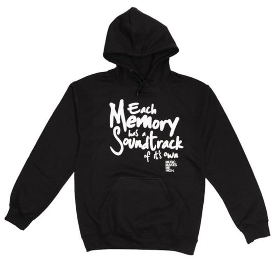 MUSIC MAKES ME HIGH *SOUNDTRACK HOODIE* BLACK
