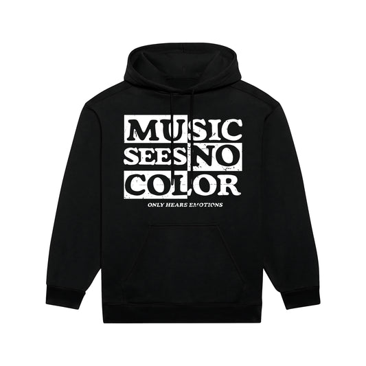 MUSIC MAKES ME HIGH *SEE NO COLOR HOODIE* BLACK