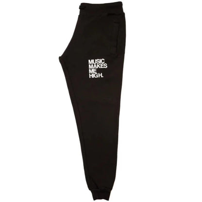 MUSIC MAKES ME HIGH *JOGGER* BLACK